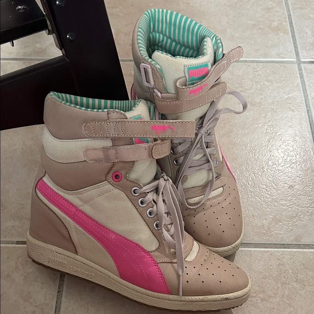 Puma Women's Sky II Hi Wedge